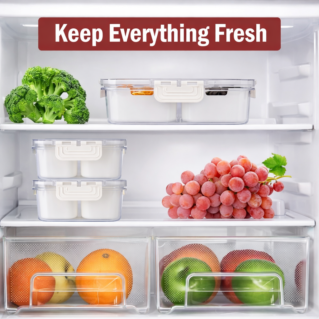 Grosyhub Quad-Elite 4-Compartment Organizer