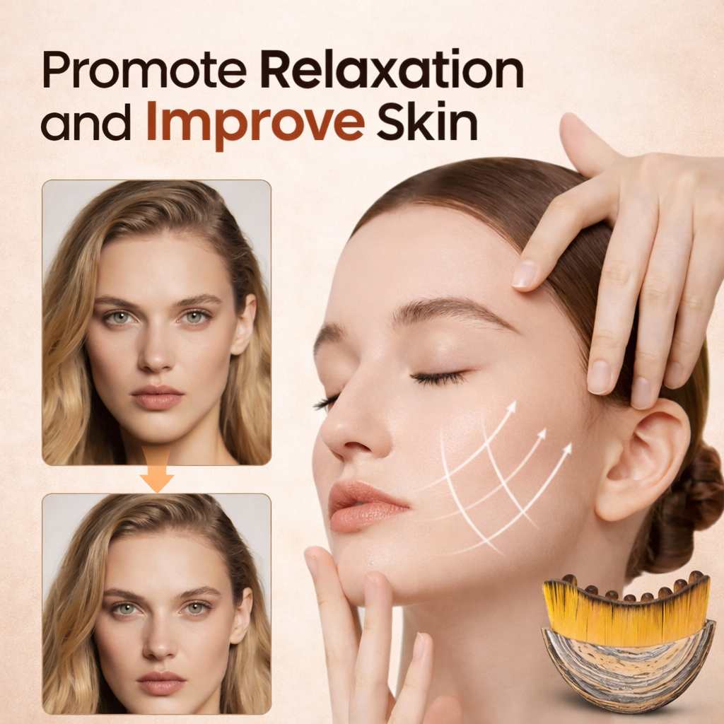 GlowLift Face Sculptor Brush - Skin Tightening, Face Lifting & Instant Glow Massage Tool