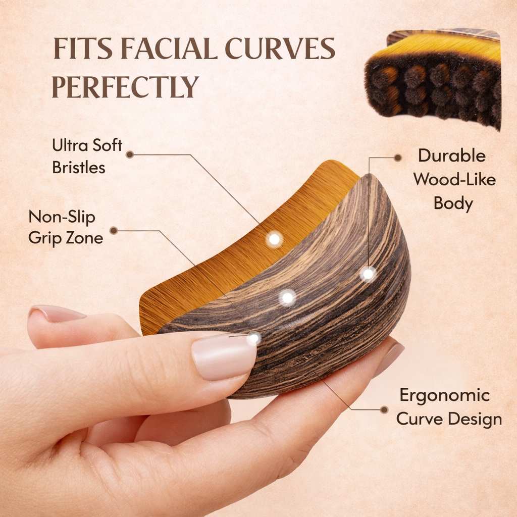 GlowLift Face Sculptor Brush - Skin Tightening, Face Lifting & Instant Glow Massage Tool